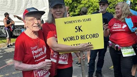 96-year-old Ottawa woman breaks 5K race record